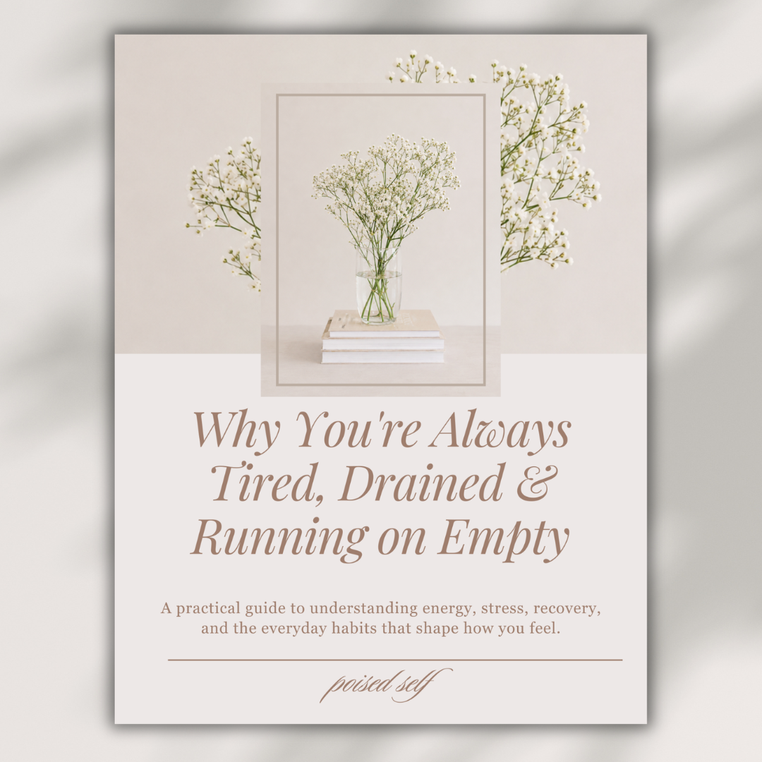Why You're Always Tired, Drained & Running on Empty